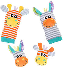 Playgro Jouet d'Activit - Chaussettes hochets et hochets poigne