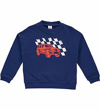 Freds World Sweat-shirt - Race - Deep Blue