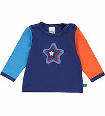 Freds World Blússa - Stjarna - Deep Blue