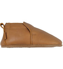 Melton Soft Sole Leather Shoes - Cognac