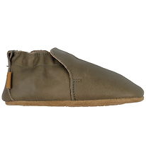Melton Soft Sole Leather Shoes - Teak