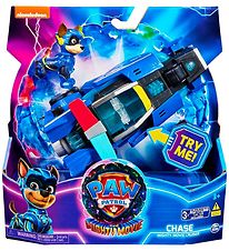 Paw Patrol Toy Car w. Sound/Light - 18 cm - Movie 2 - Chase Migh