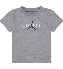 Jordan T-Shirt - Carbone Heather av. Logo