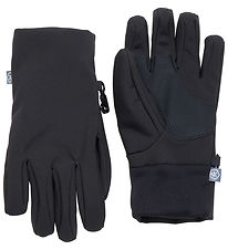 Color Kids Gloves - Softshell - Black