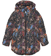 Color Kids Padded Jacket - Misty Rose w. Pattern