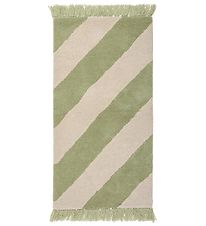 Bloomingville Mini Tapis - Laine - 120x60cm - Froggy - Vert