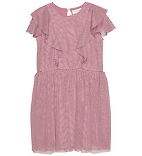 Creamie Tulle Dress - Nostalgia Rose w. Glitter