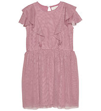 Creamie Tulle Dress - Nostalgia Rose w. Glitter