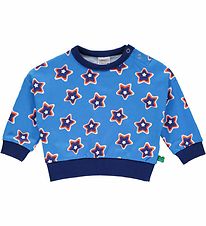 Freds World Sweatshirt - Stjrna - Happy Blue