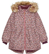 Minymo Manteau d'Hiver - Fig av. Fleurs