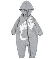 Nike Jumpsuit - Grey Melange w. White