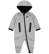 Nike Pyjamahaalari - Harmaa melange M. Musta