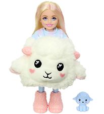 Barbie Doll - 15 cm - Cute Reveal Chelsea - Cozy Lamb Tee