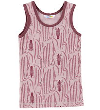 Joha Undershirt - Wool/Cotton - Pink Zebra
