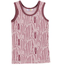 Joha Undershirt - Wool/Cotton - Pink Zebra