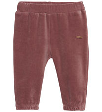 Minymo Velvet Trousers - Rose Taupe w. Squirrel