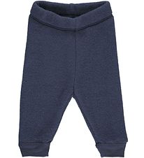 Msli Trousers - Wool - Night Blue
