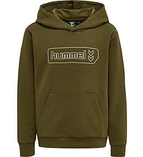 Hummel Hoodie - hmlTomb - Dark Olive