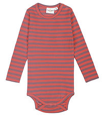 The New Siblings Bodysuit l/s - Rib - TnsFro - Emberglow