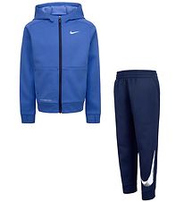 Nike Trainingsanzug - Midnight Navy/Blau m. Wei