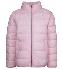 Nike Pehmustettu takki - Vaaleanpunainen Vaahto