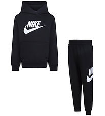 Nike Ensemble de Jogging - Noir av. Blanc