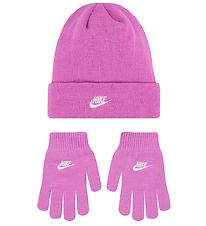 Nike Beanie/Gloves - Knitted - Playful Pink