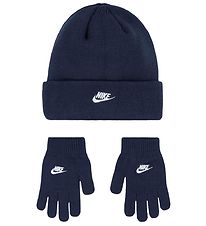 Nike Húfa/Hanski - Prjónað - Hrafntinnu