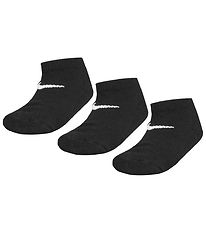 Nike Ankle Socks - Cushioned - No Show - 3-Pack - Black