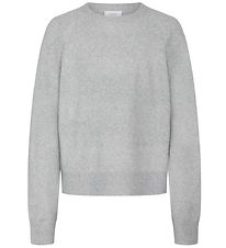 Grunt Blouse - Knitted - Ebony - Grey