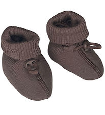 Smallstuff Booties - Wool - Rose Brown