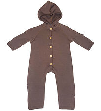 Smallstuff Pramsuit - Wool - Rose Brown