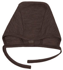 Smallstuff Bonnet de Bb - Laine - Marron