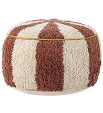 Bloomingville Mini Pouf - 44x26 cm - Charoline - Marron