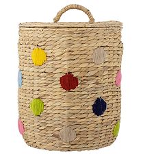 Bloomingville Mini Basket w. Lid - Jooha - Natural