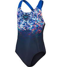 Speedo Swimsuit - Digital Placement Splashback - Navy/Blue