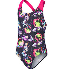 Speedo Swimsuit - All-Over Splashback - Black/Pink