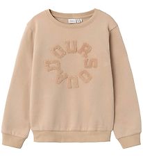 Name It Sweatshirt - NkfOdessa - Oxford Tan