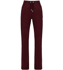 Juicy Couture Velvet Trousers - Tina - Tawny Port