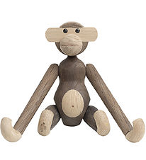 Kay Bojesen Wooden figure - Monkey 20 cm - Little - Eg/Smoked Oa