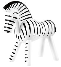 Kay Bojesen Houten figuur - Zebra - 14 cm - Zwart/Wit