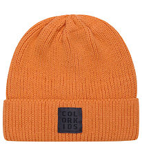 Color Kids Beanie - Wool/Acrylic - Autumn Sunset