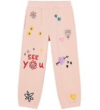 Stella McCartney Kids Sweatpants - Powder Rose w. Print