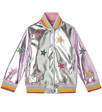 Stella McCartney Kids Jacket - Silver w. Stars