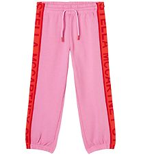Stella McCartney Kids Sweatpants - Pink w. Orange