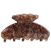 By Stær Hárklemma - Lulu - 5x3 cm - Brúnt Marmari