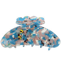 By Str Pince  cheveux - Asta - 10x5 cm - Turquoise Terrazzo