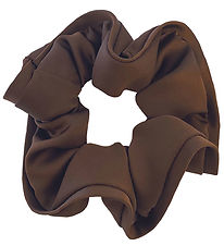 By Str Scrunchie - Anemone - Marron chocolat