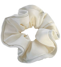 Bows By Str Scrunchie - Anemone - Off White