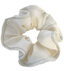 By Str Scrunchie - Anemone - Off White